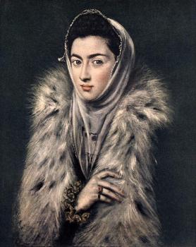 El Greco : Lady with a Fur